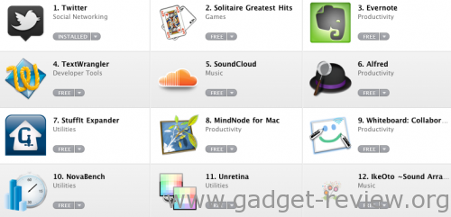 Top 12 Apps Mac App Store