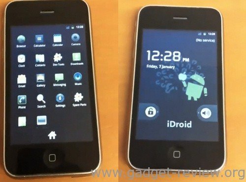 iPhone 3G Android 2.3 Gingerbread