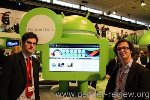 Gadget Review Team Android Booth