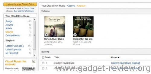 Amazon Cloud Player Amazon Cloud Player