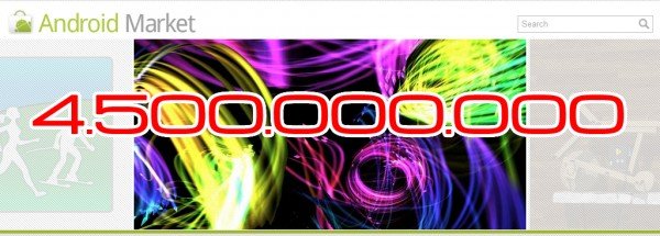 Android Market downloads Android Market downloads