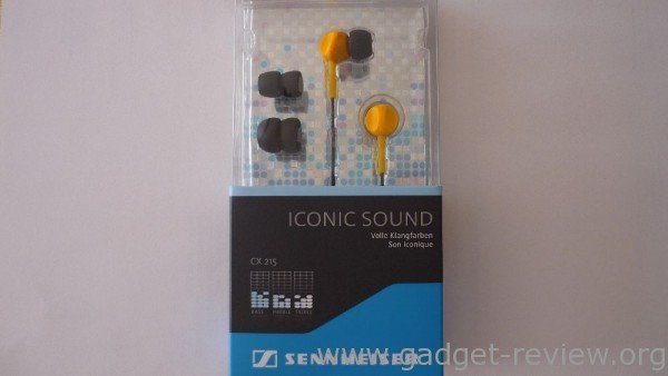 Sennheiser CX215 verpakking Sennheiser CX215 verpakking