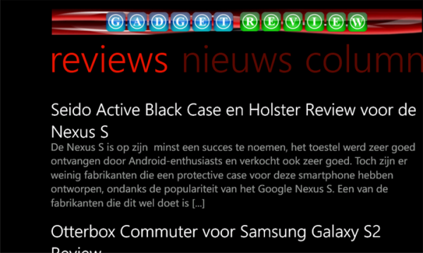 Gadget Review Windosw Phone App Gadget Review Windosw Phone App