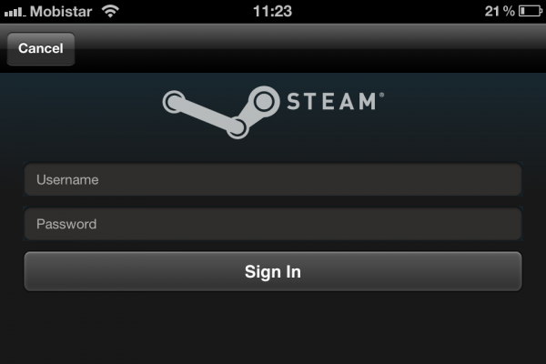 Steam App iOS